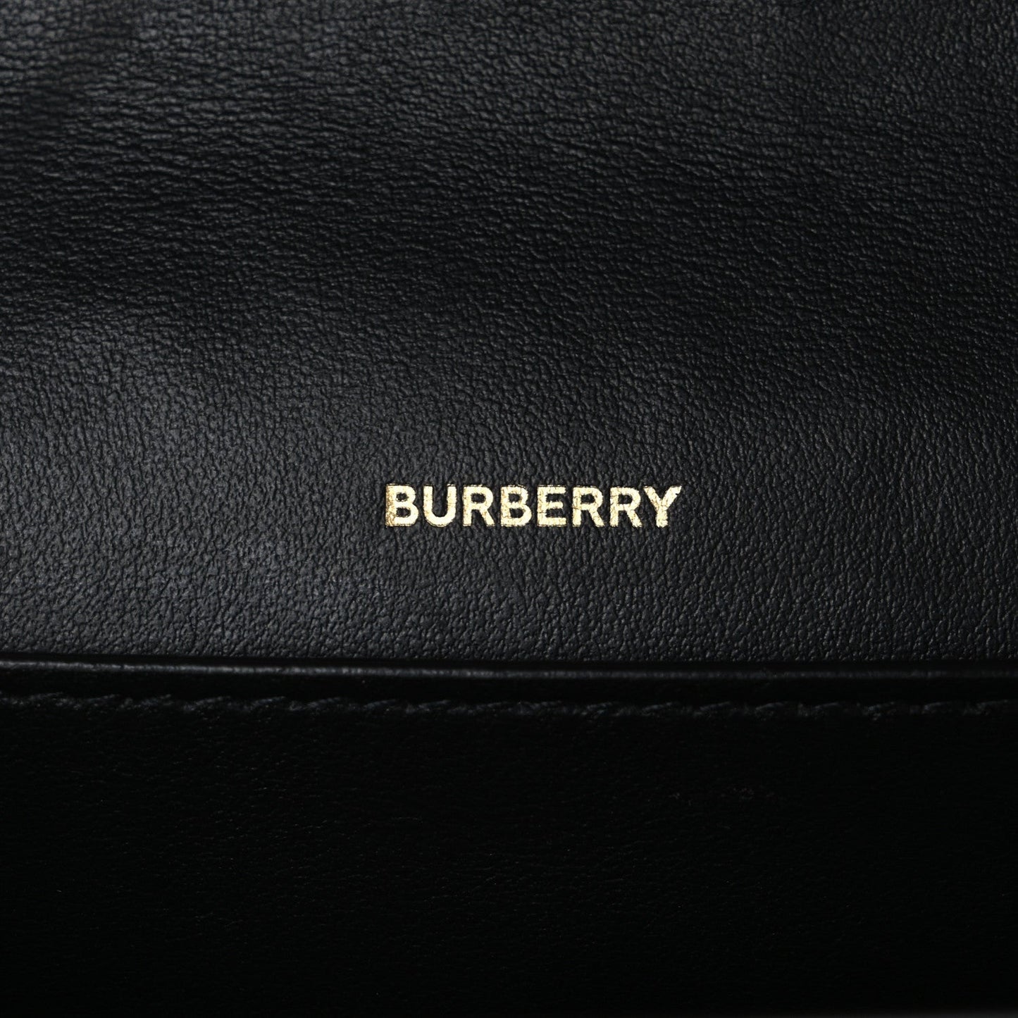 Calfskin Mini Vintage Check Note Bag Black