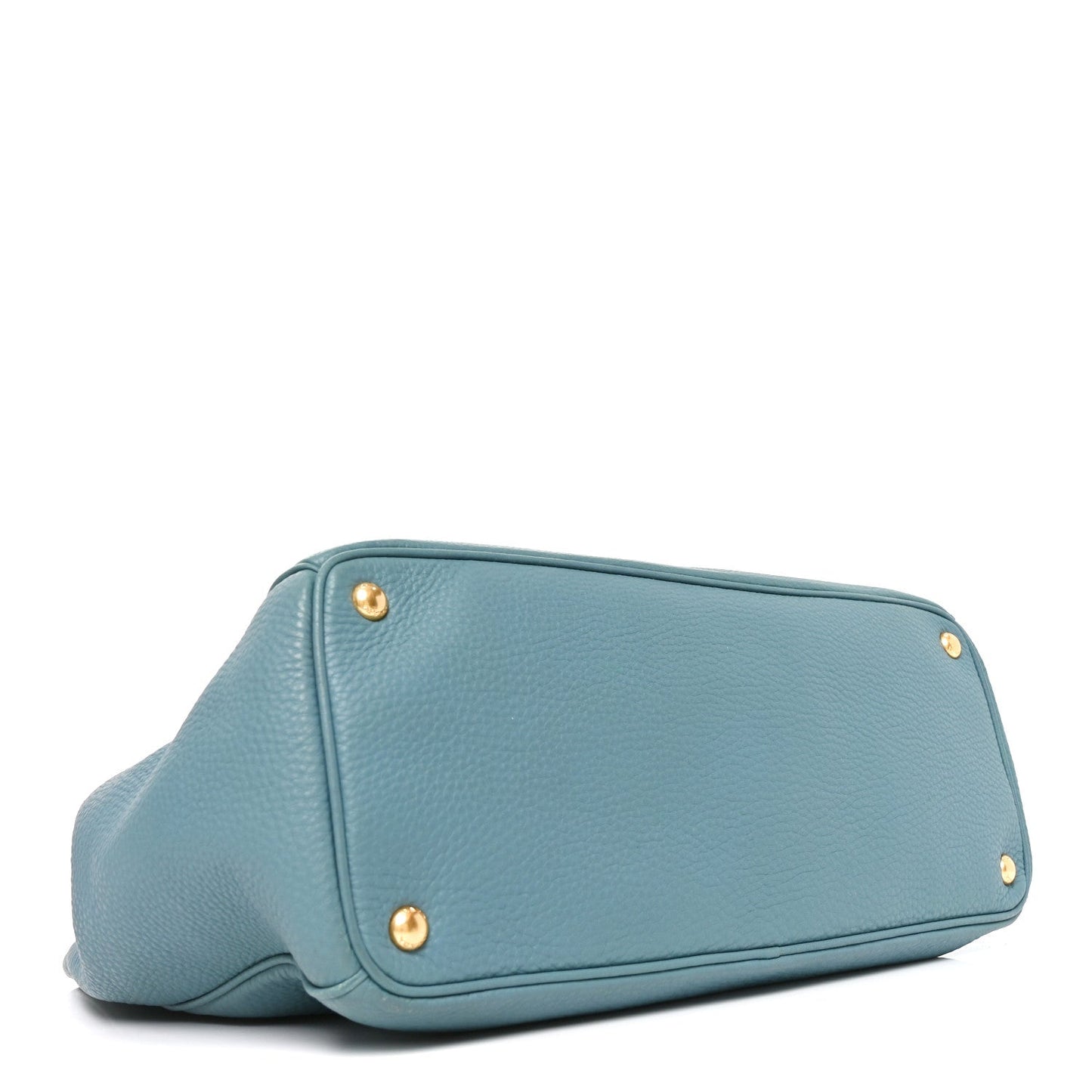Vitello Daino Tote  Marine