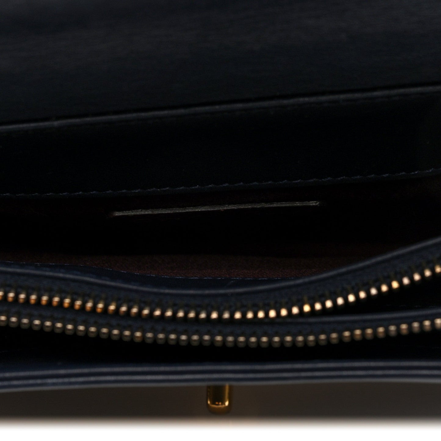 Lambskin Quilted Small Art Nouvelle Flap Bag Navy