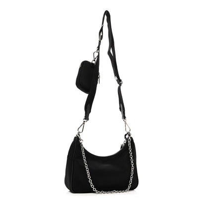 Nylon Re-Edition 2005 Shoulder Bag Black