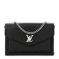 Soft Calfskin My Lockme Chain Pochette Black