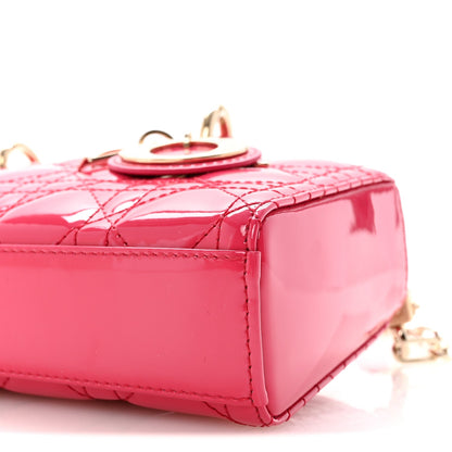 Patent Cannage Small Lady D-Joy Mexican Red
