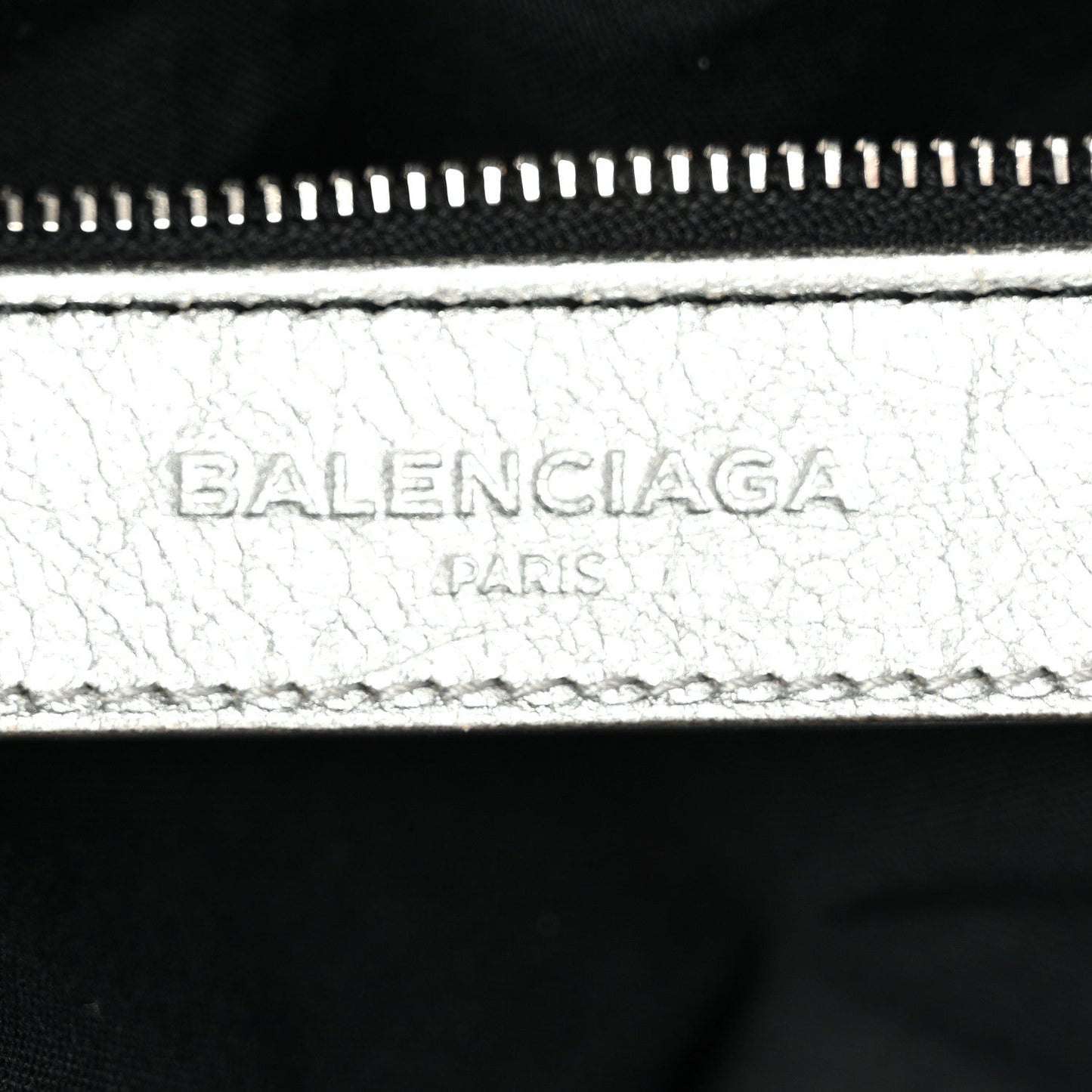 Metallic Agneau Giant 12 Silver Hardware City Gris Aluminum