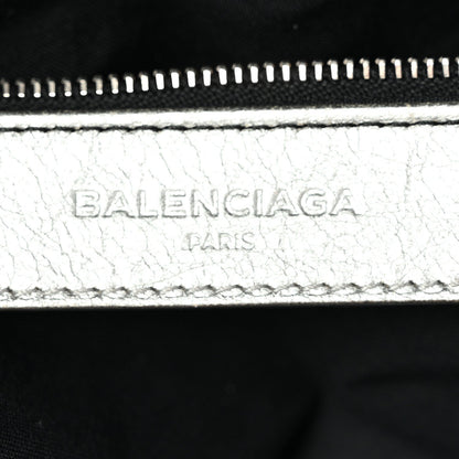 Metallic Agneau Giant 12 Silver Hardware City Gris Aluminum
