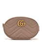 Calfskin Matelasse GG Marmont Belt Bag 75 30 Porcelain Rose