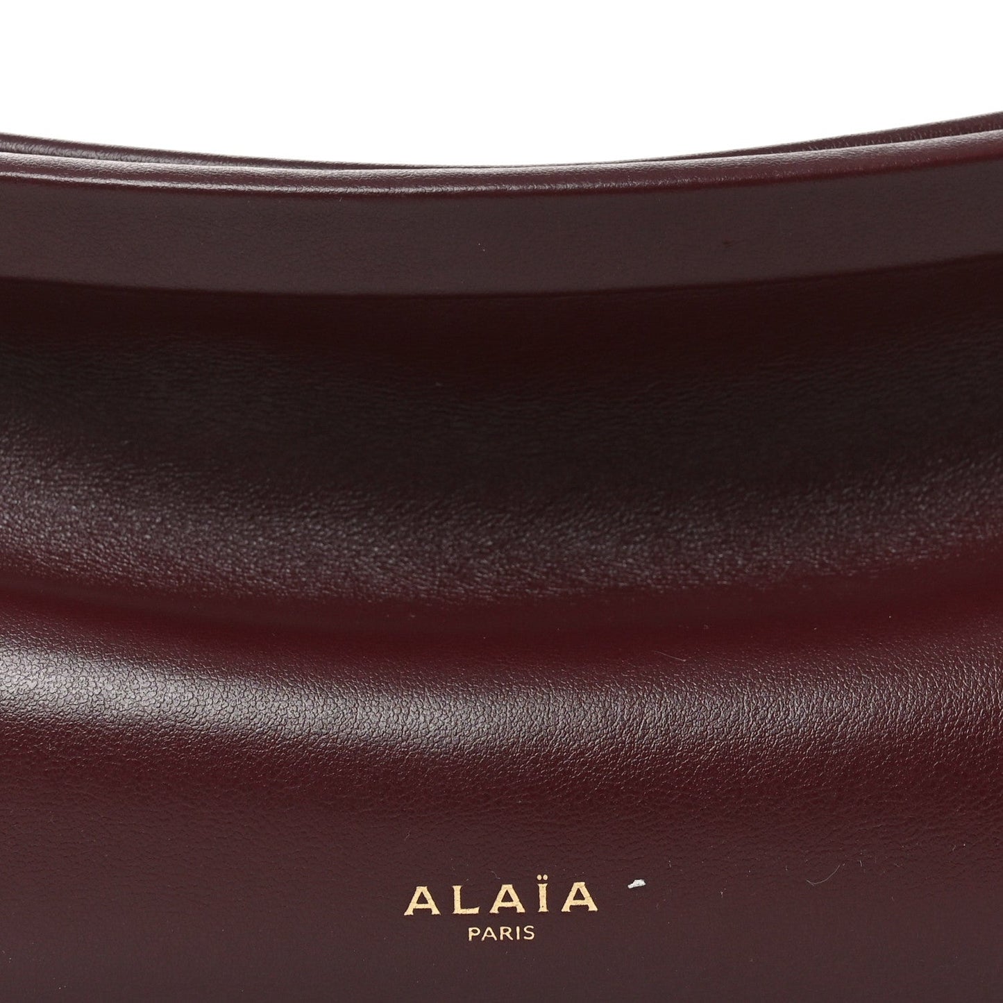 Calfskin Le Click East West Bag Rouge Grenat