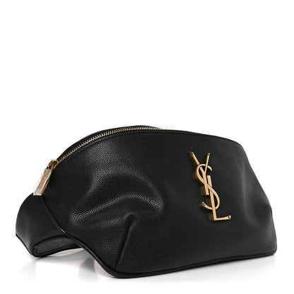 Grain De Poudre Monogram Belt Bag Black