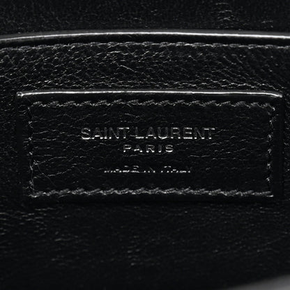Box Calfskin Monogram Medium Solferino Satchel Black