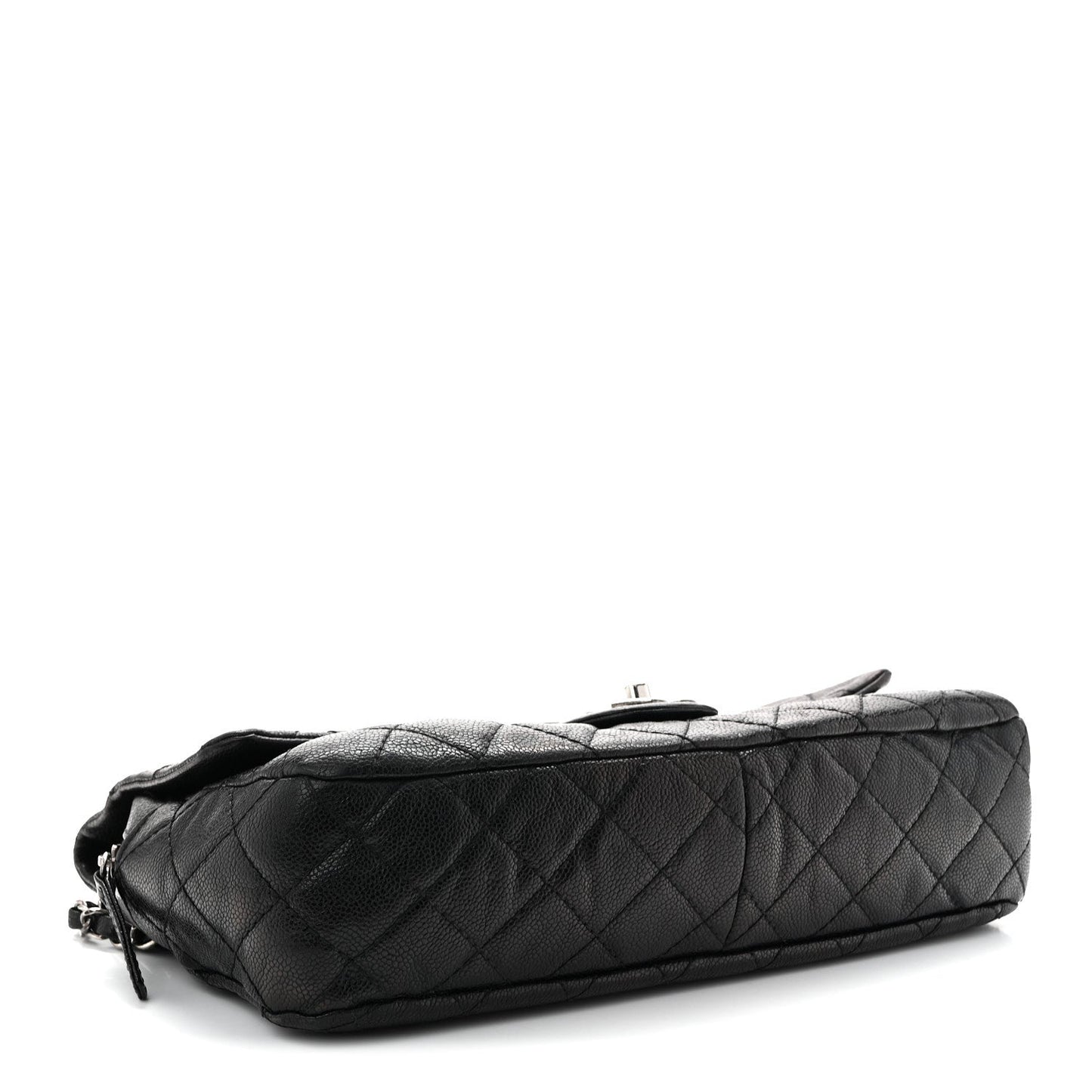 Caviar Quilted Jumbo Easy Flap Black
