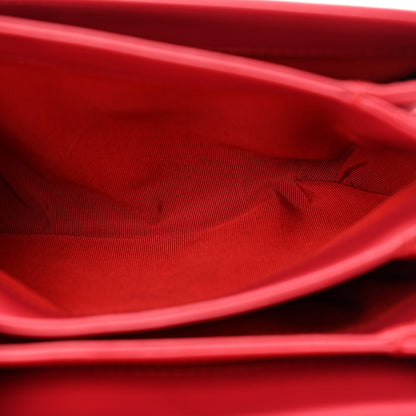 Calfskin Mini Tramezzo Flap Red