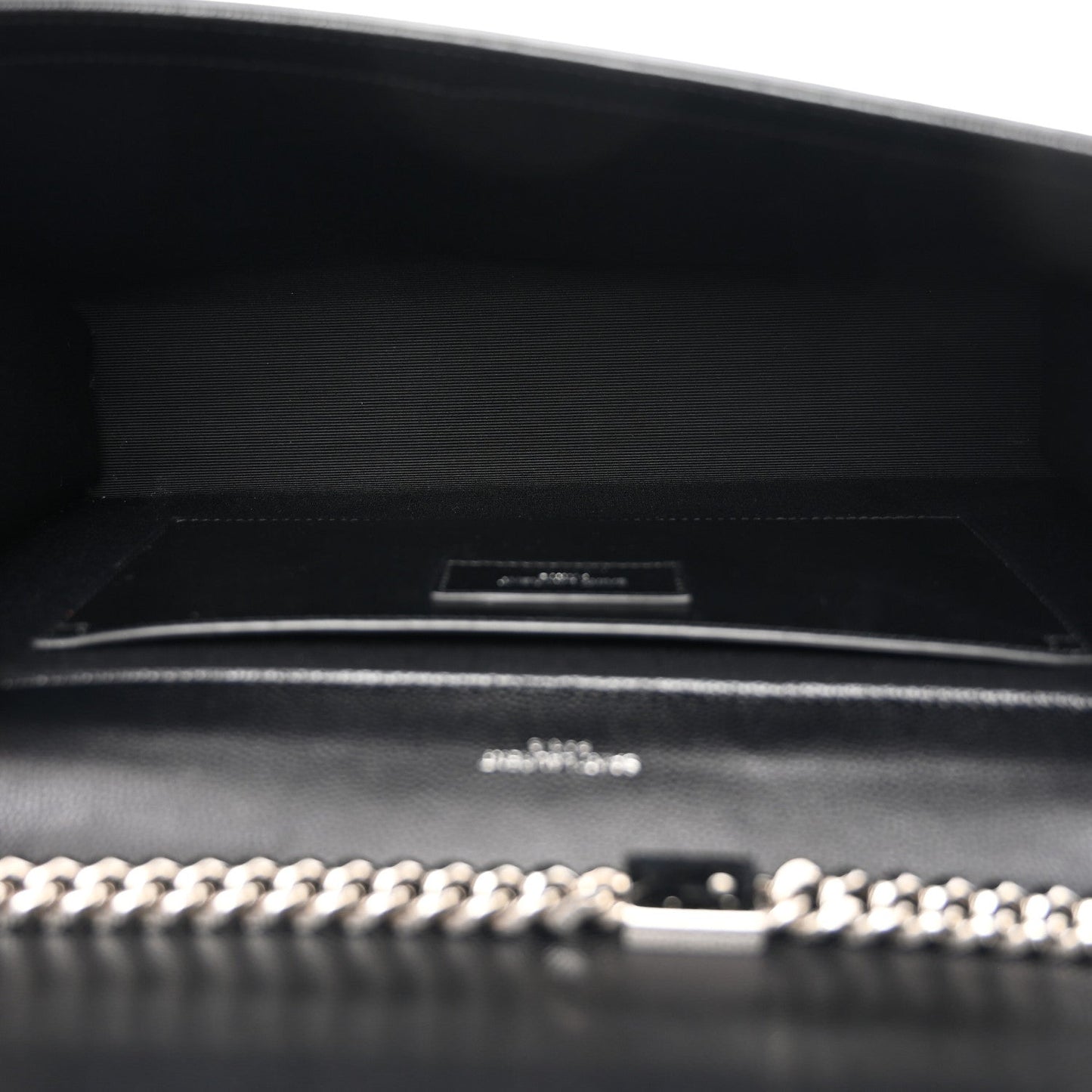 Grain De Poudre Large Classic Monogram Kate Satchel Black
