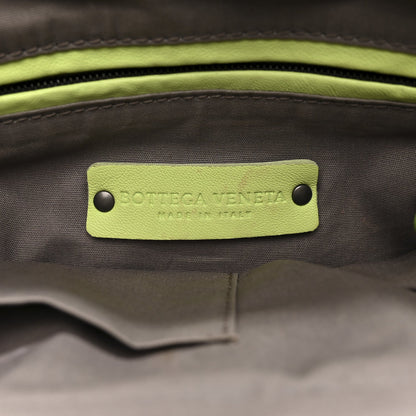 Nappa Intrecciato Small Camera Bag Acid Kiwi