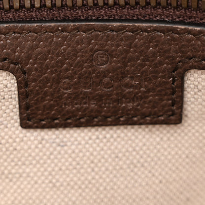 GG Supreme Monogram Web Small Ophidia Messenger Bag Brown