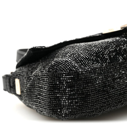 Beaded Baguette Black