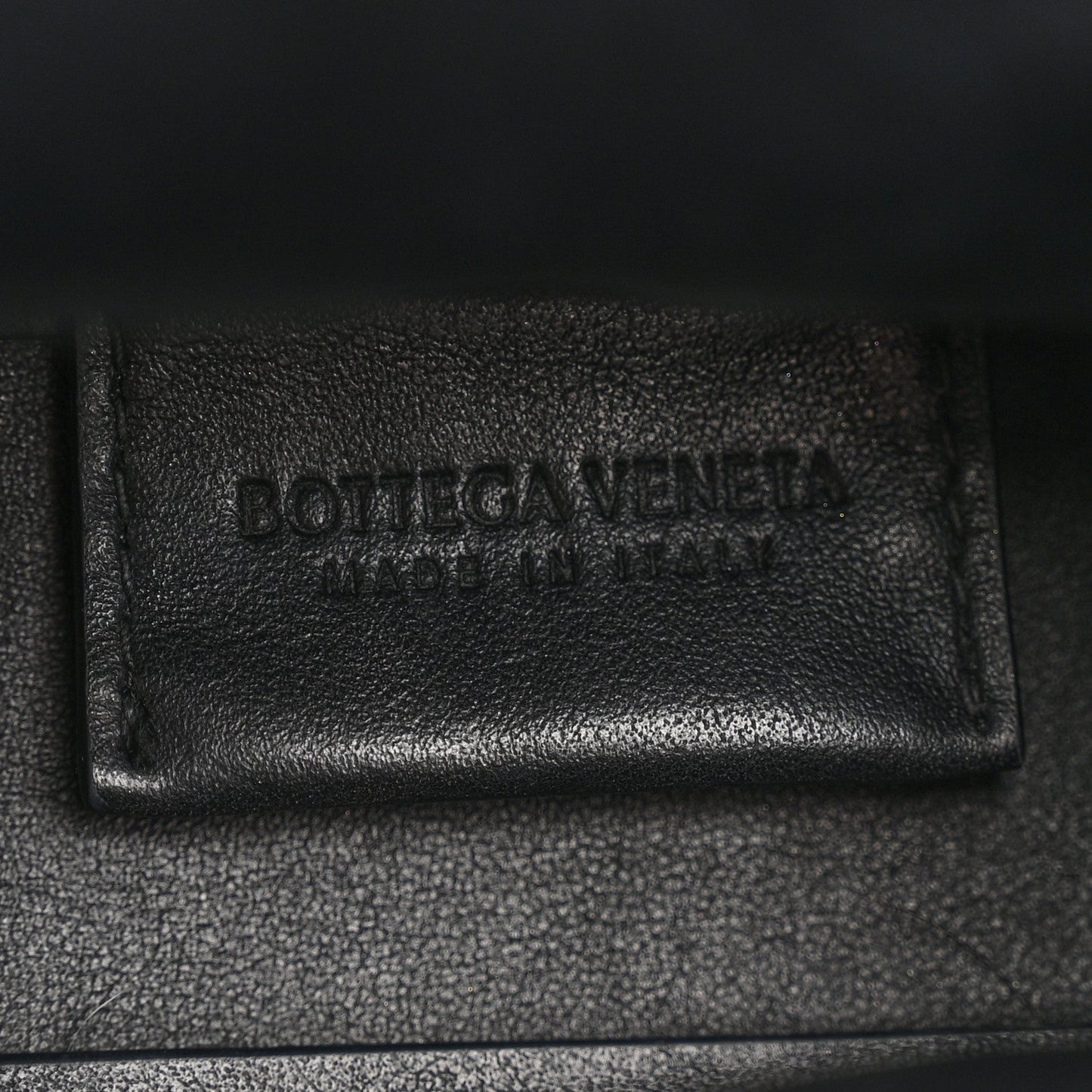Calfskin Small The Point Triangle Bag Black