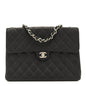 Caviar Jumbo Single Flap Black