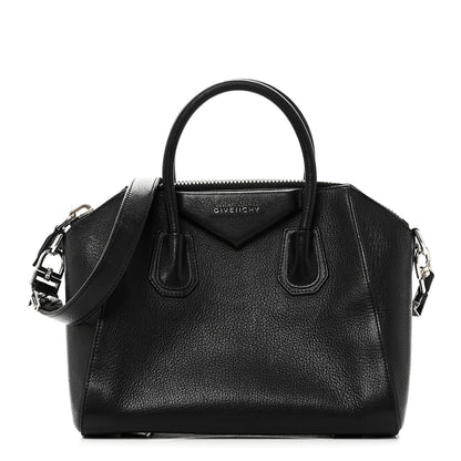 Sugar Goatskin Small Antigona Black