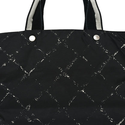 Nylon Travel Tote Black