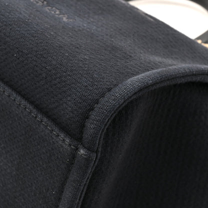 Mixed Fibers Small Deauville Tote Black