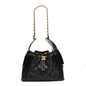 Caviar Quilted Small Chanel 25 Handbag Black