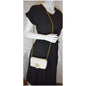 GUCCI GG Marmont Super Mini Matelasse Leather Shoulder Bag White 476433