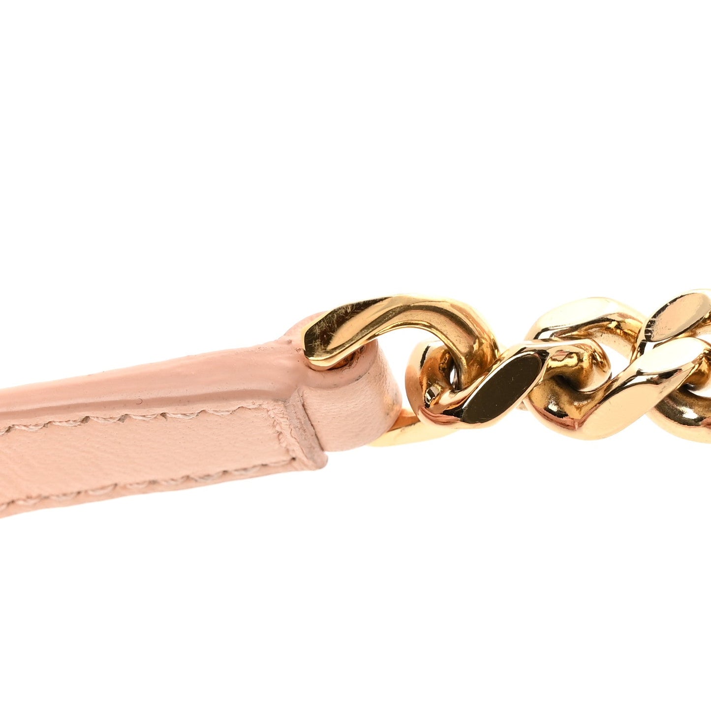 Lambskin Quilted Mini Lola Camera Bag Peach