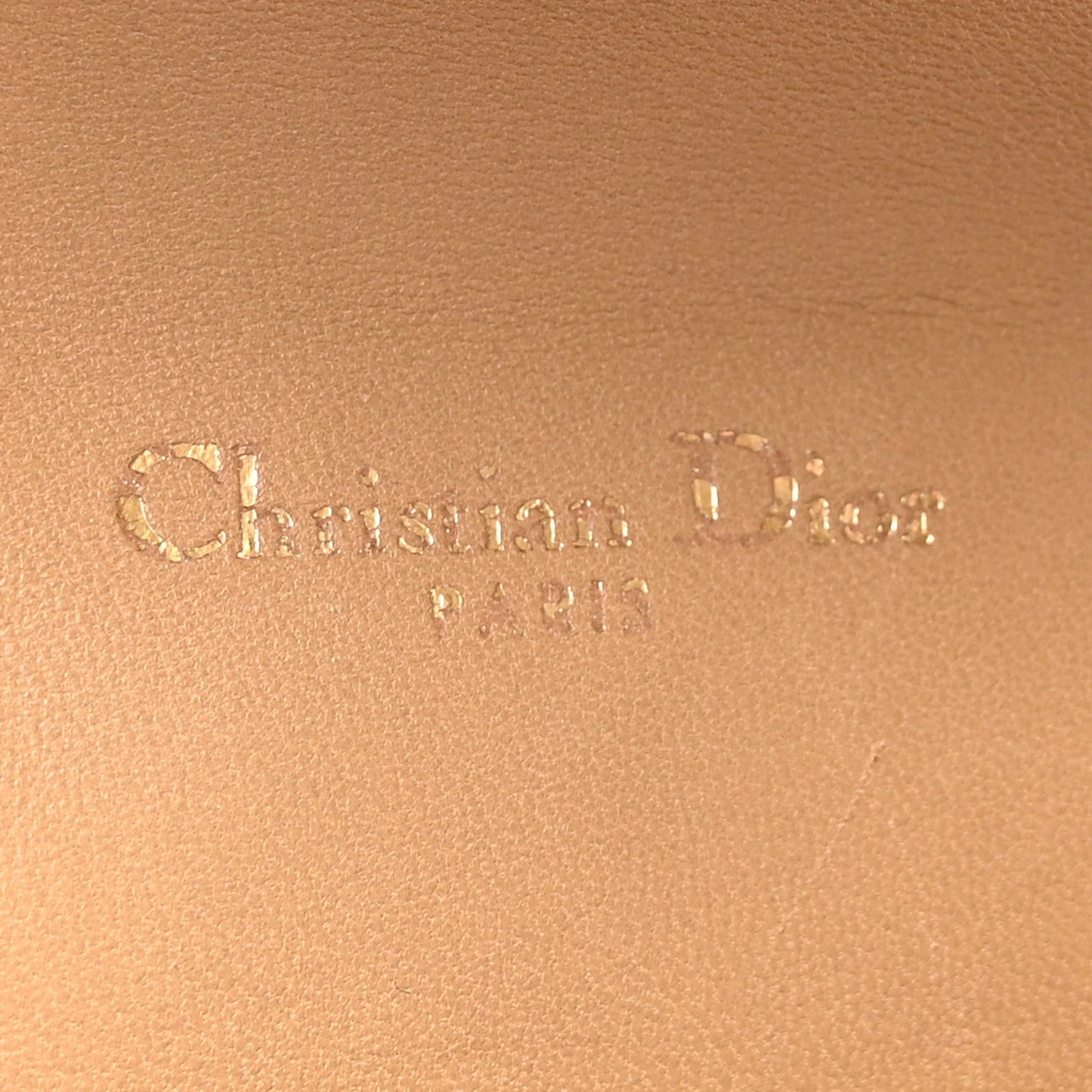 Lambskin Cannage Medium Miss Dior Flap Beige