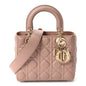 Lambskin Cannage Small My ABC Dior Lady Dior Blush