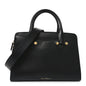 Hammered Calfskin Today Satchel Black
