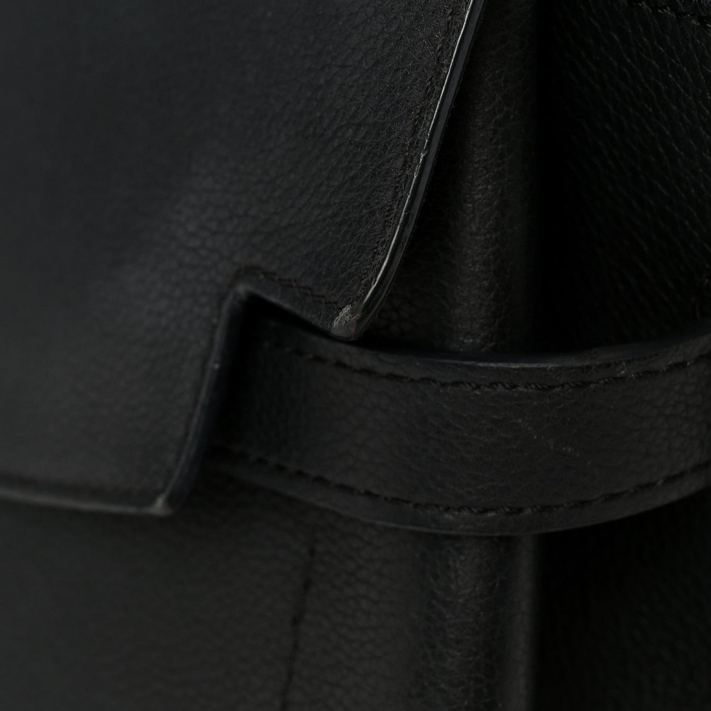 Soft Calfskin My Lockme Top Handle Black