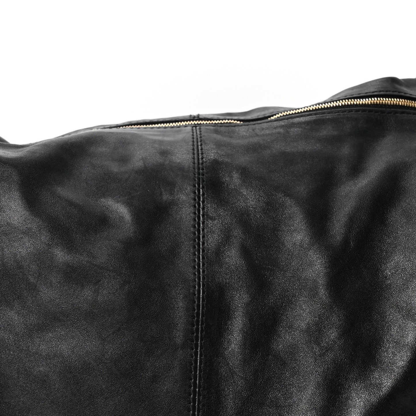 Vintage Calfskin Extra Large Olivia Hobo Black