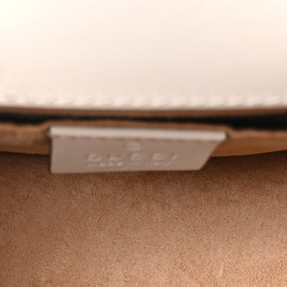 Calfskin Mini Sylvie Chain Shoulder Bag White