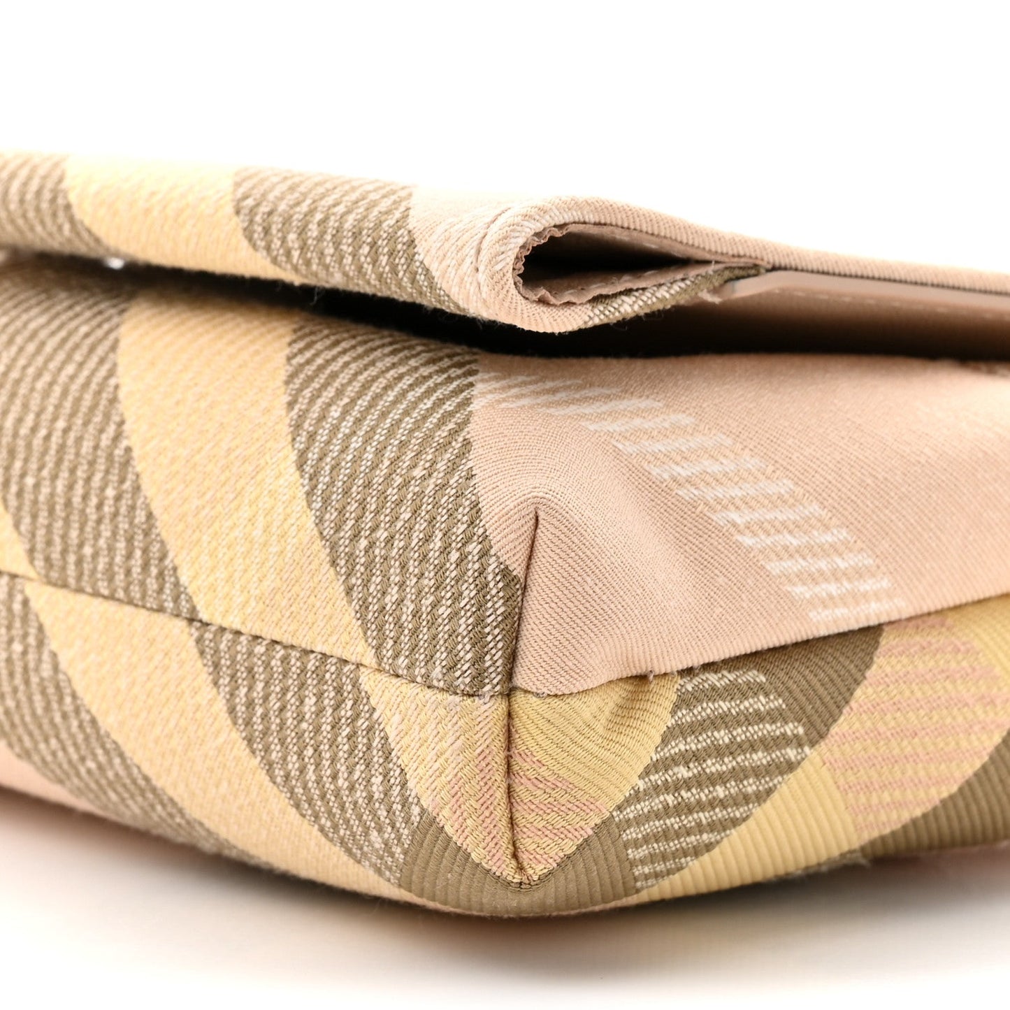 Jacquard Check Soft Snip Mini Chain Bag Teacup
