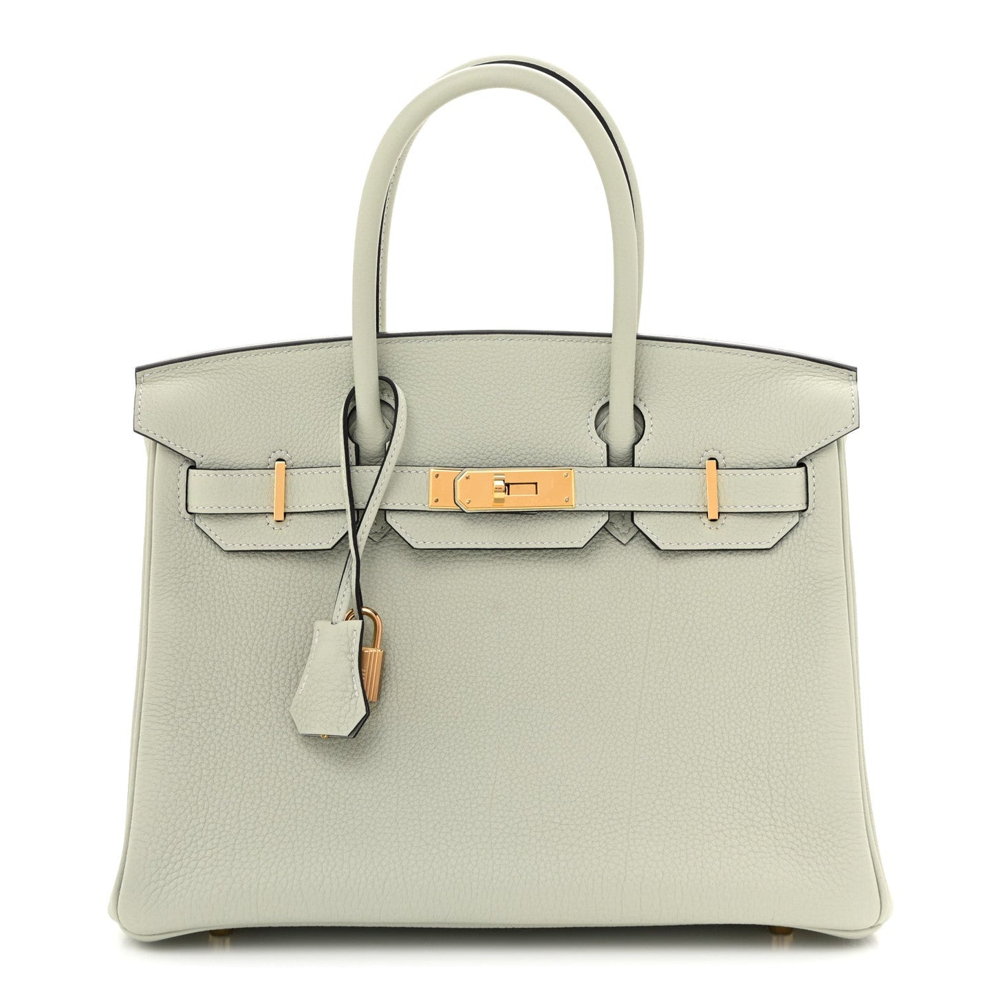 Togo Birkin 30 Gris Neve