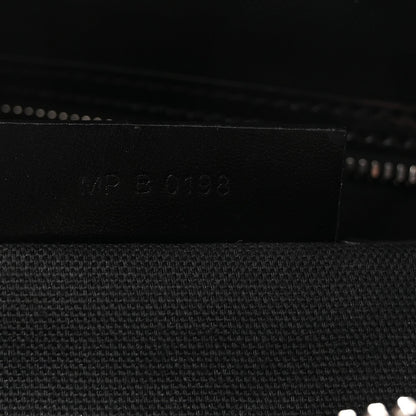 Shiny Lord Calfskin Small Antigona Black