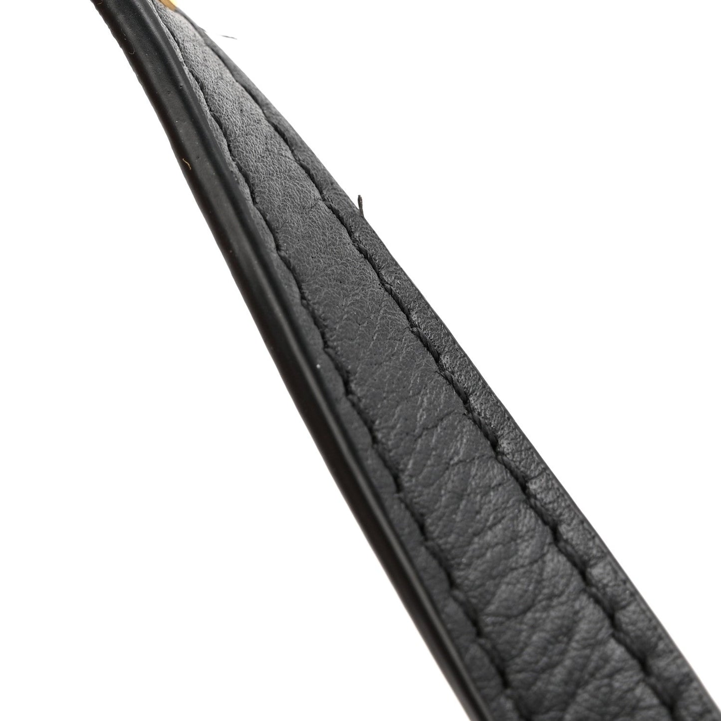 Lambskin Embossed Monogram Coussin BB Black