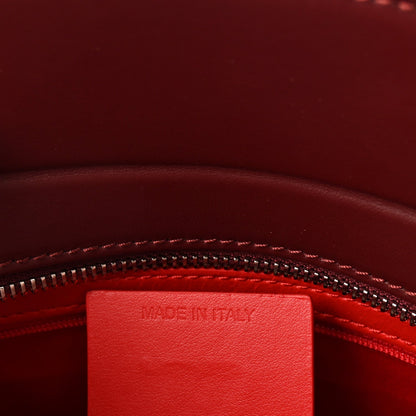 Calfskin Spikes Loubinthesky Medium Paloma Bordeaux