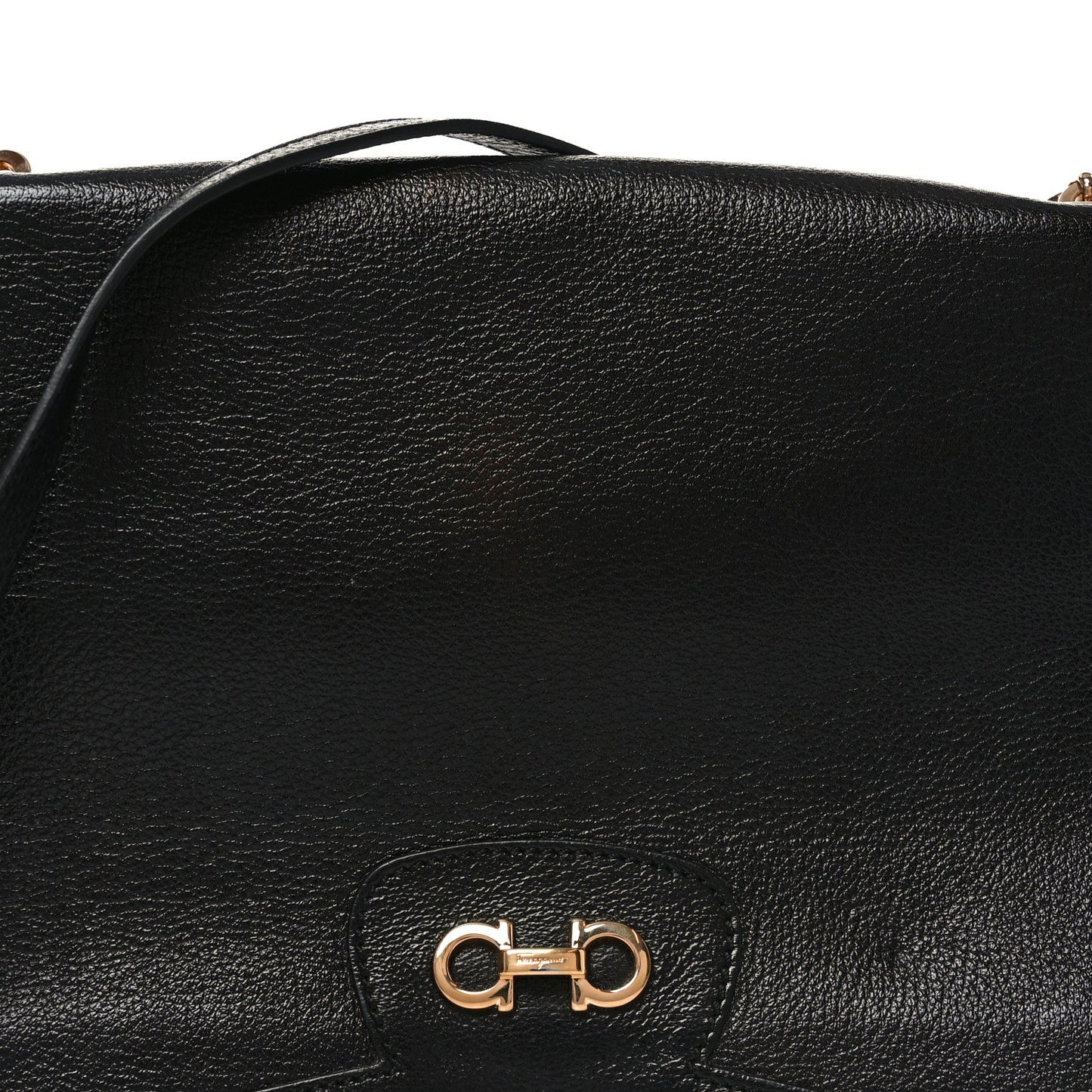 Buffalo Gancini Shoulder Bag Black