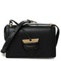 Calfskin Small Barcelona Shoulder Bag Black