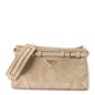 Scamosciato Triangle Small Bonnie Shoulder Bag Deserto
