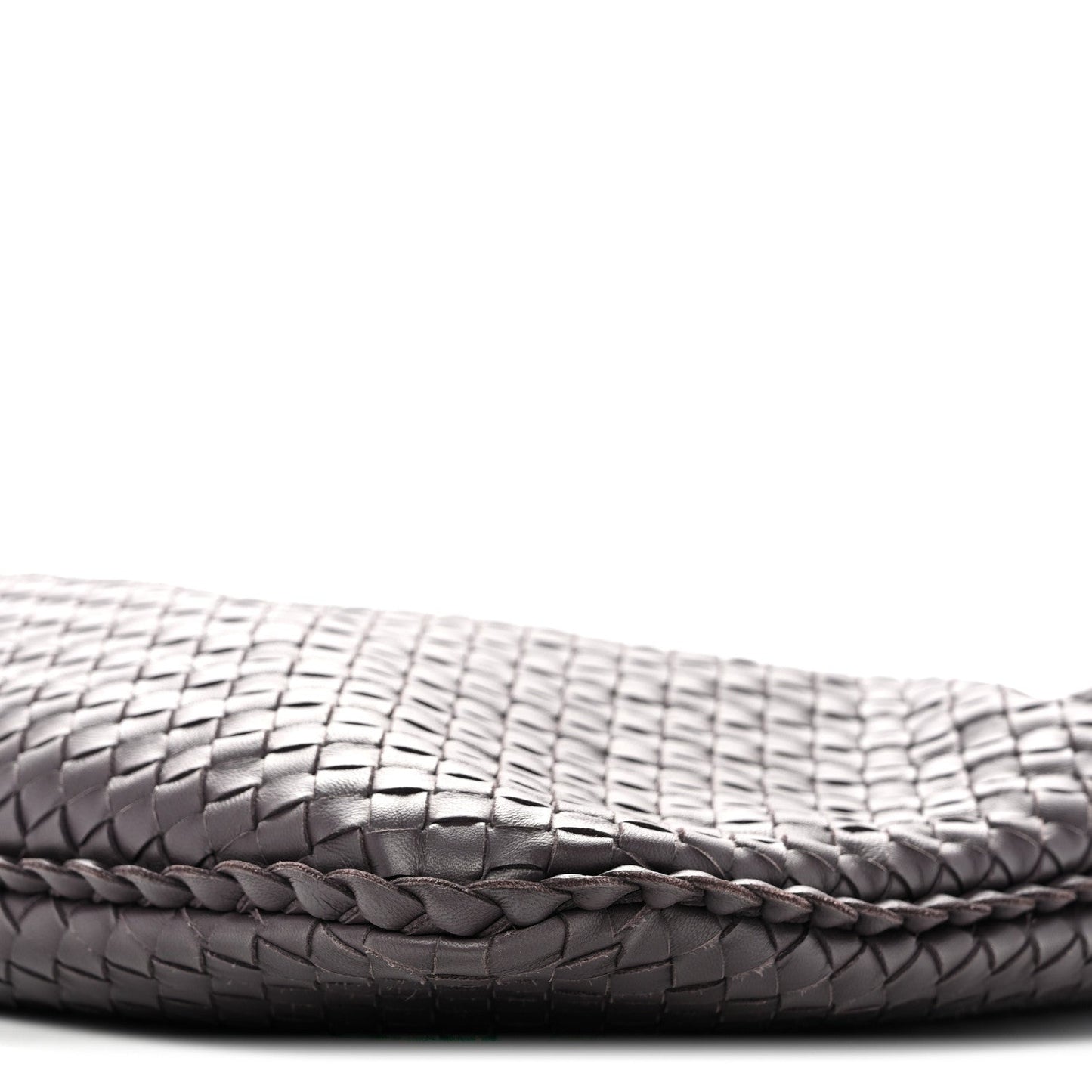 Nappa Intrecciato Large Veneta Hobo Ebano