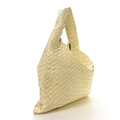 Calfskin Intrecciato Large Hop Camomile