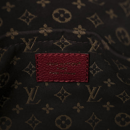 Calfskin Monogram Express MM Carmin Red