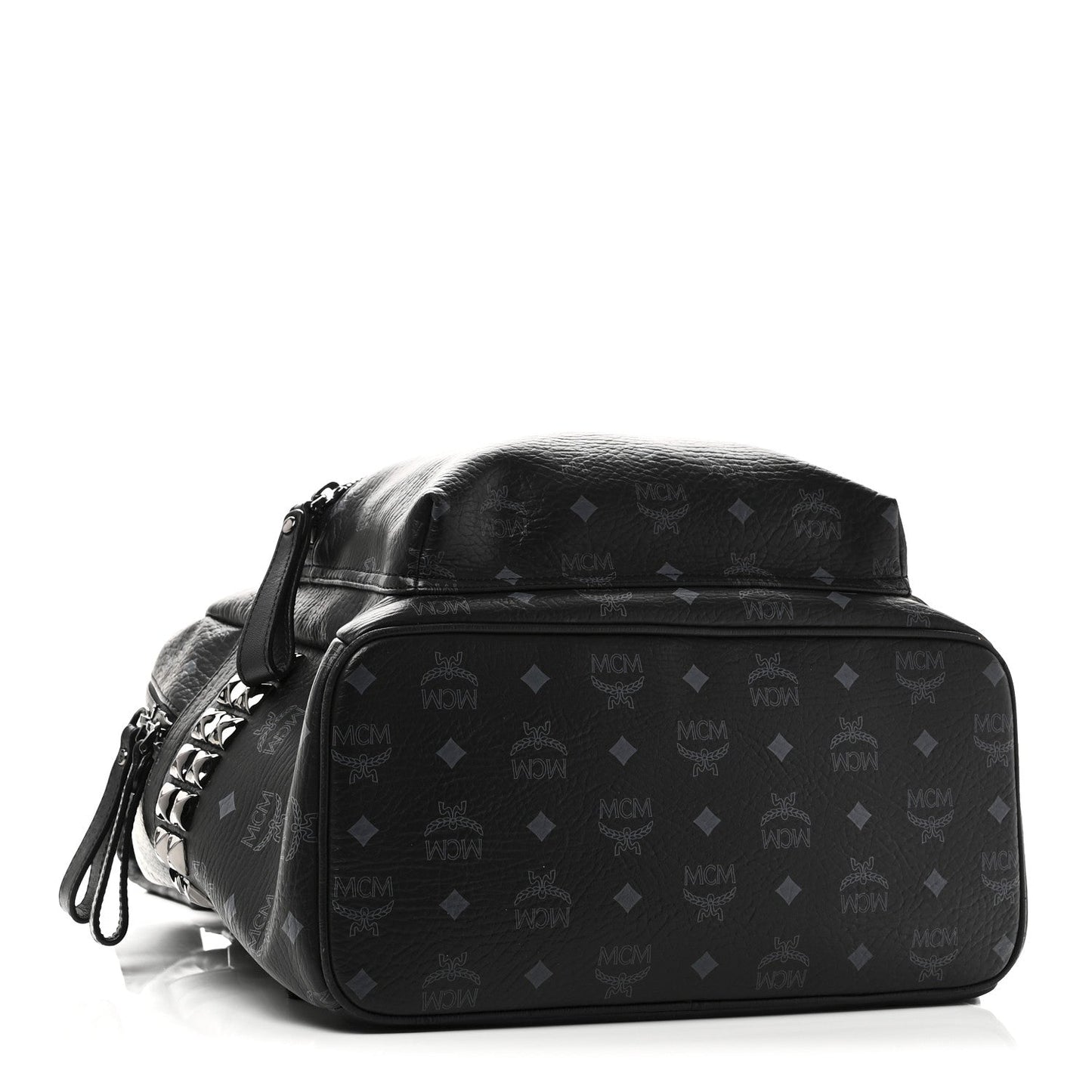 Visetos Medium Side Studs Stark Backpack Black