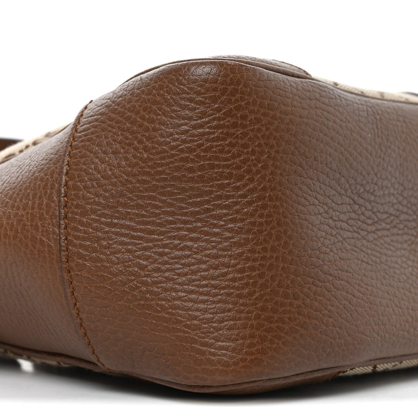 Monogram Small Bree Tote Beige Tabacco
