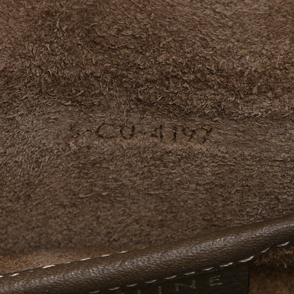 Drummed Calfskin Nano Luggage Souris