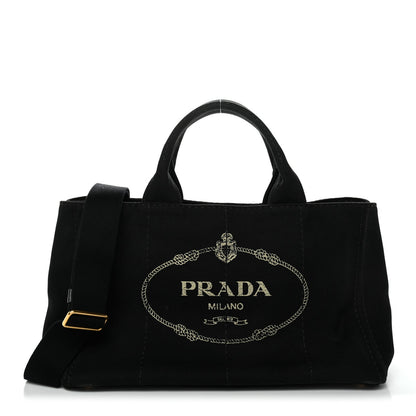 Canapa Logo Tote Black