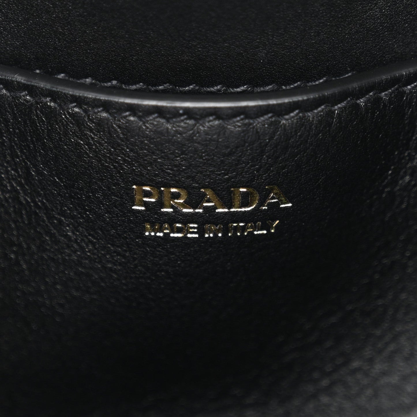 Soft Calfskin Mini Darling Bucket Bag Black