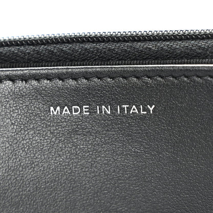 Patent Quilted Bi-Color Wallet On Chain WOC Red Black
