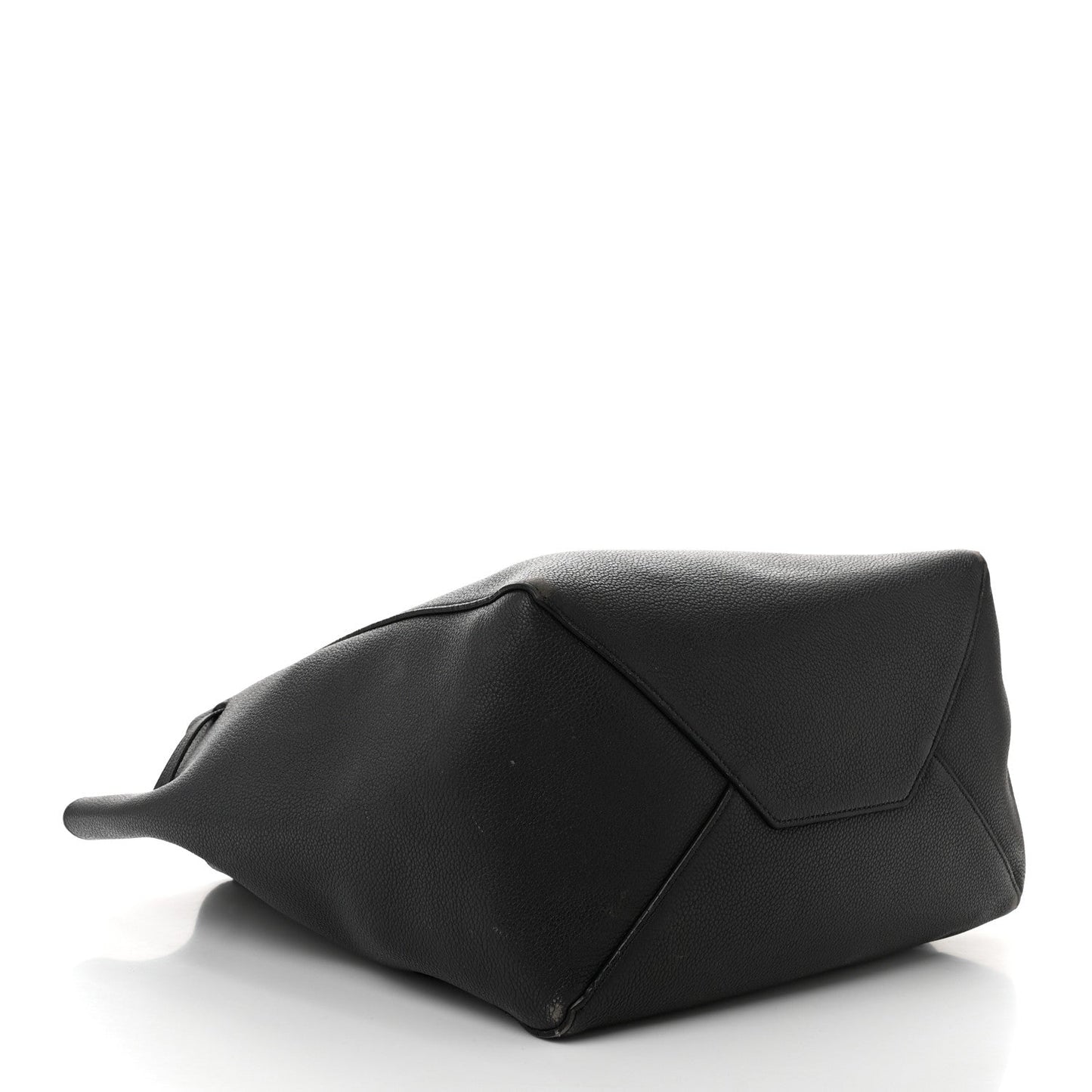 Soft Grained Calfskin Medium Belt Cabas Phantom Medium Grey